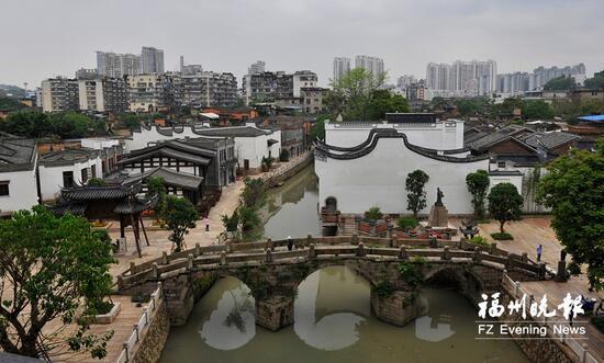 上下杭景观成为榕城靓丽的风景线.